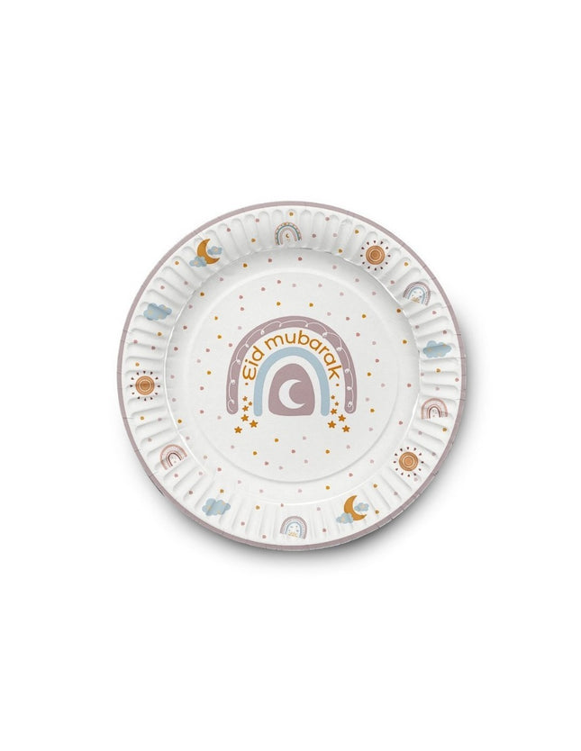 Assiettes - Eid Rainbow (6 pièces)