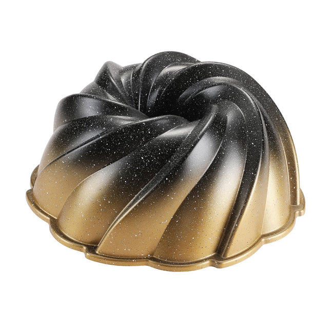 Hakal tulband bakvorm swirl – gietaluminium met antiaanbaklaag, Ø 24 cm