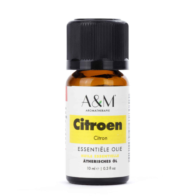 Citroen essentiële olie (etherische olie) – fris aroma, 10 ml