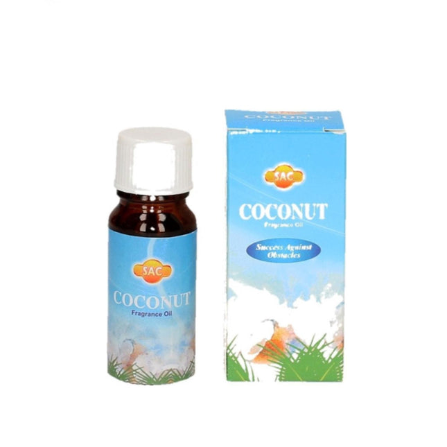 SAC geurolie kokosnoot (coconut) 10 ml – voor oliebrander en diffuser