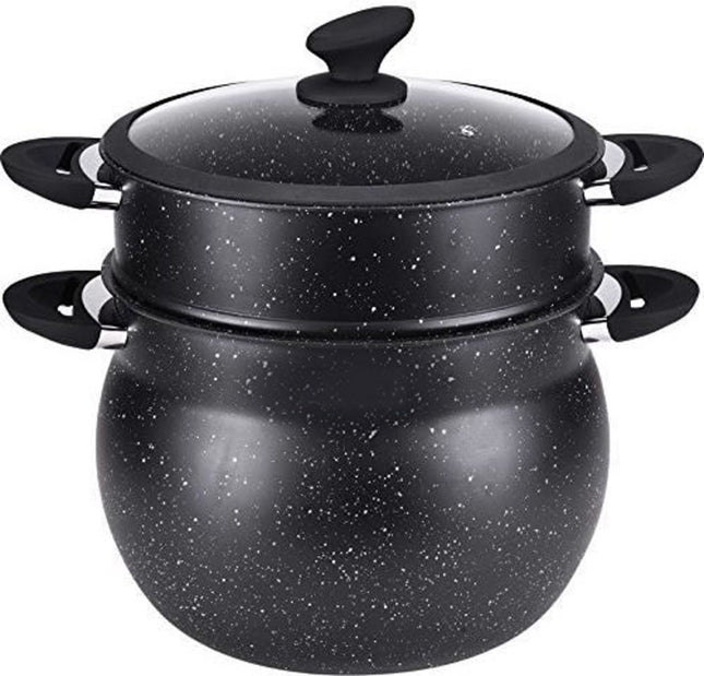 Couscoussière (couscouspan) met stoommand – alle warmtebronnen, 4 tot 14 liter