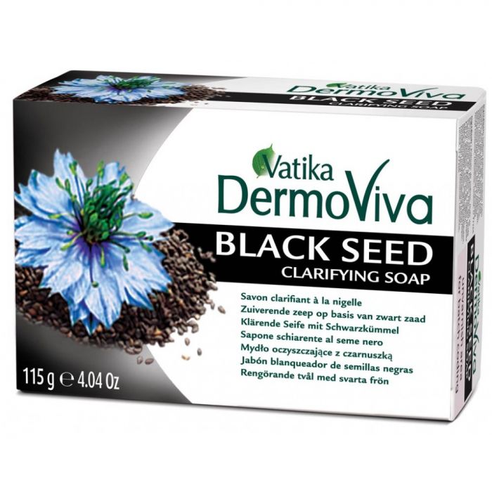 Vatika DermoViva Black Seed zeep met zwart zaad – clarifying, 115 g