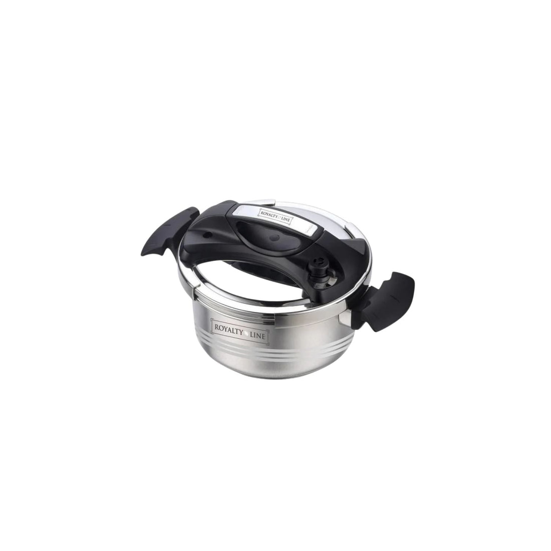 Royalty Line RL-26PS8L snelkookpan 8 liter – RVS, Ø 26 cm, met stoommand – foto 4