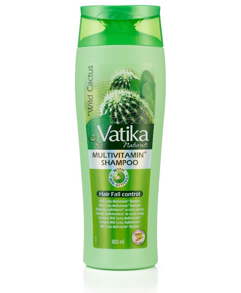 Dabur Vatika Wild Cactus shampoo 400 ml – voor droog en pluizend haar