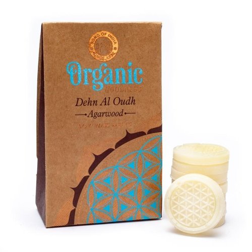 Organic Dehn Al Oudh wax melts – smeltkaarsjes met agarhoutgeur, 40 gram