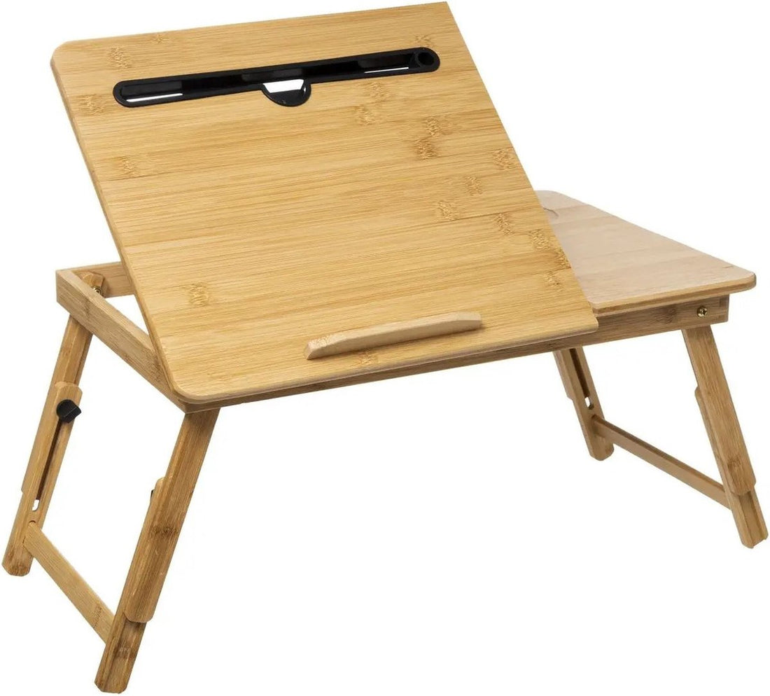 5Five Smart bedtafeltje van bamboe – ontbijt op bed en laptop, 54 x 34 cm – foto 4