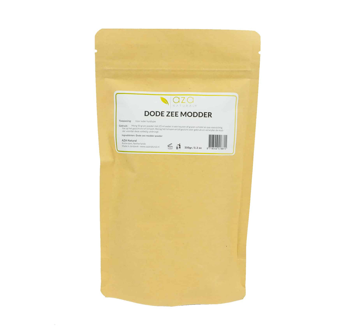 Dode Zee modder masker 250 gram – poeder om met water aan te maken
