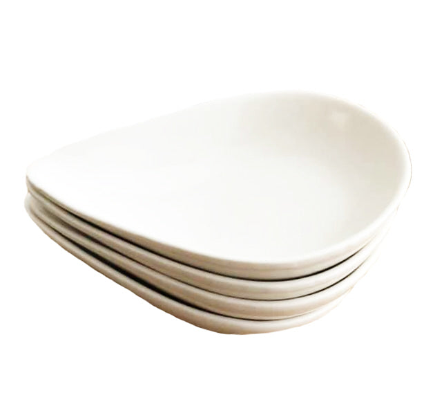Druppel schaaltjes van melamine – serveerschaaltjes 17,5 x 11,5 cm