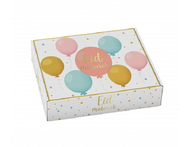 Eid Mubarak gebaksdoos – 30 x 20 x 8 cm, voor gebak en lekkernijen