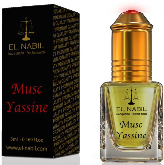 El Nabil Musc Yassine parfumolie zonder alcohol – roll-on 5 ml