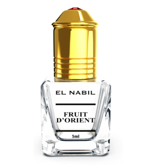 El Nabil Fruit d'Orient – alcoholvrije musk parfum met roller, 5 ml