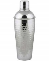 Kinghoff 1506 cocktailshaker van rvs – barman shaker met ijszeef, 550 ml