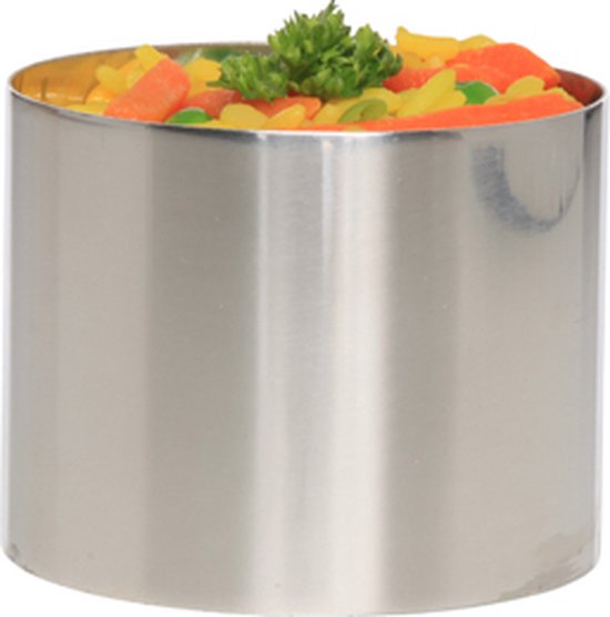 Garneercirkel rond D7 CM X H5,5 CM inox