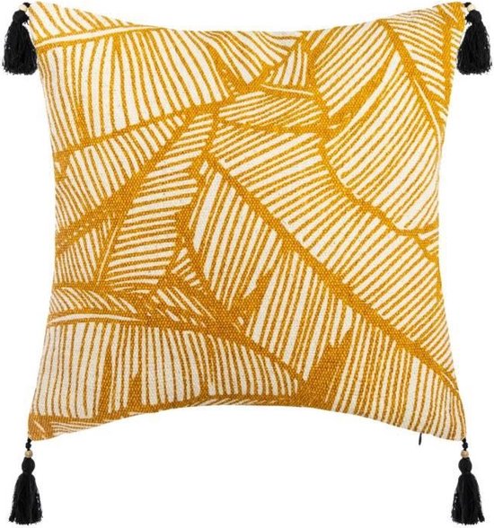 Atmosphera Créateur d'intérieur sierkussen 40 x 40 cm – geel, oker of groen – foto 2