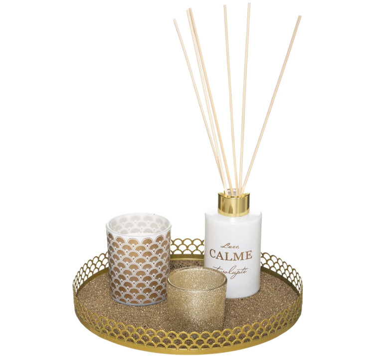 Arabesque fragrance set white