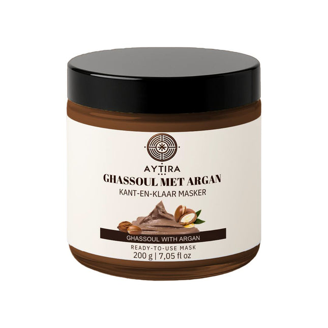Aytira ghassoul masker met argan – kant-en-klaar, voor gezicht en lichaam – foto 2