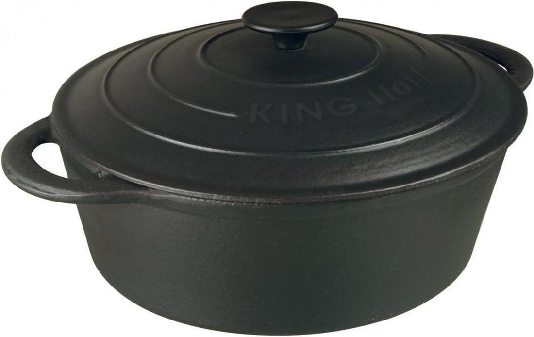 Kinghoff KH-2255 gietijzeren braadpan 3,9 liter – alle warmtebronnen en oven – foto 2