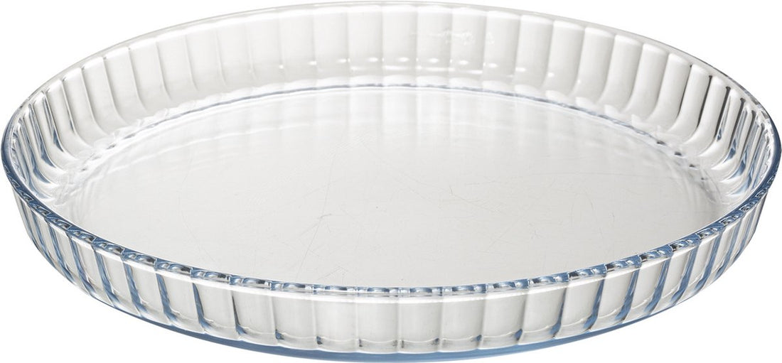 5Five glazen fruitcakevorm met deksel – Ø 30 cm, geribbelde rand – foto 2