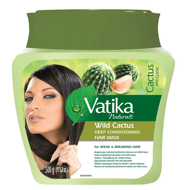 Masque capillaire Dabur Vatika au cactus sauvage 500 g