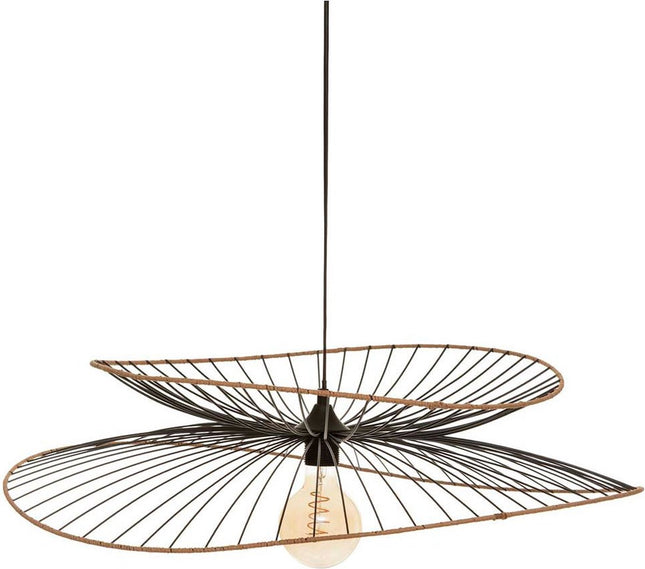Suspension ALARA - Noir - 69,5 cm - Métal - E27