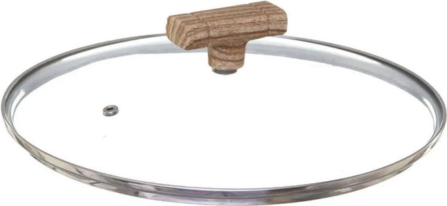 Secret de Gourmet hapjespan met glazen deksel – grijze wokpan, Ø 25 of 28 cm – foto 2