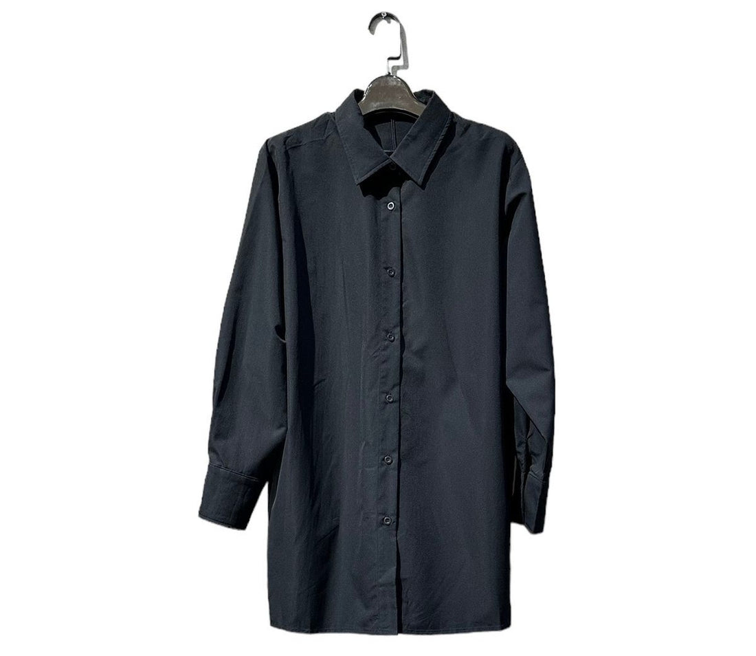 Basic blouse dames – zwart of wit, maat S/M en M/L – foto 2