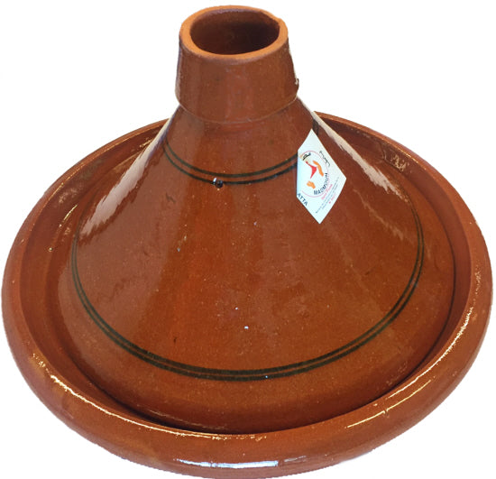 Marokkaanse familie tajine van aardewerk – handgemaakt, Ø 30 cm – foto 3