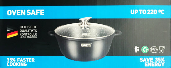 Hakal Line soeppan en braadpan voor inductie – glazen deksel, Ø 20-44 cm – foto 14