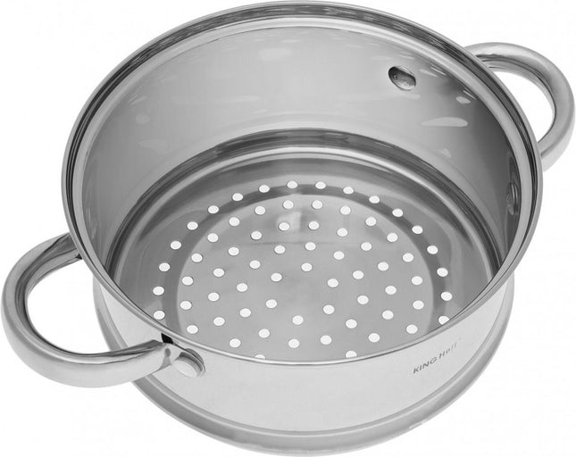 Steamer insert - Vegetable steamer - Meat steamer - Ø18 x 8.5 cm