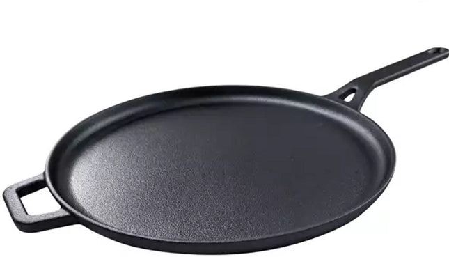 Kinghoff KH1895 gietijzeren pannenkoekenpan – Ø 29 cm, ook voor inductie