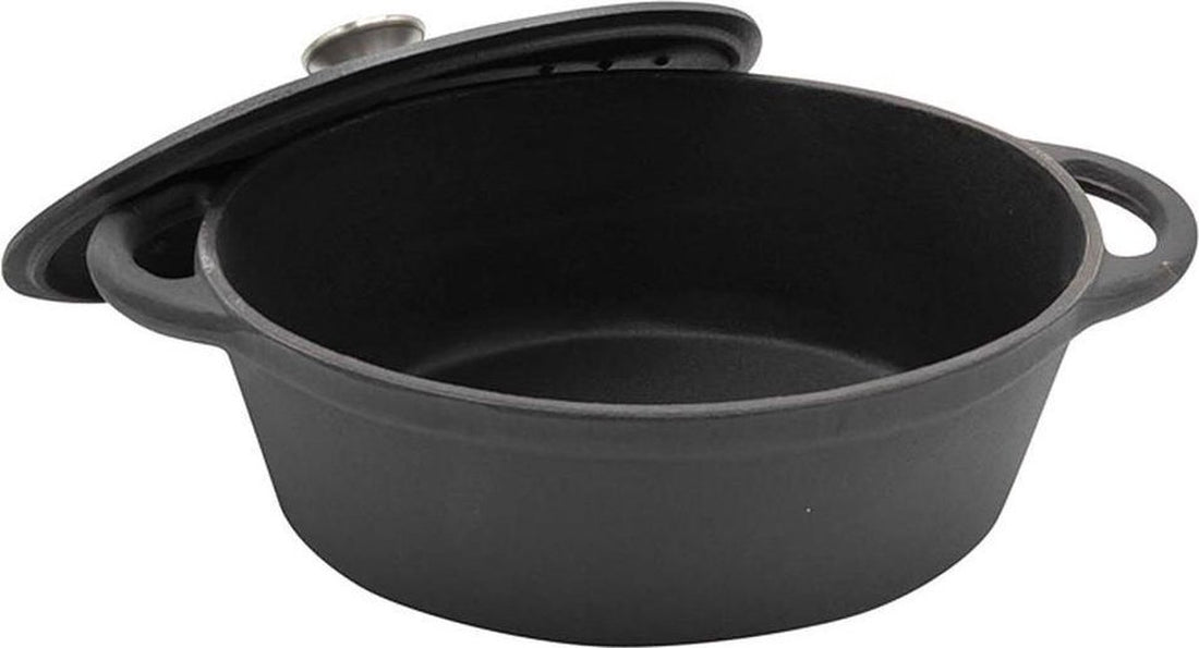 Kinghoff gietijzeren braadpan 6,2 liter – 33 x 26 cm, alle warmtebronnen en oven – foto 2