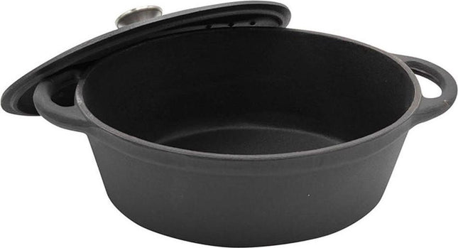 Kinghoff gietijzeren braadpan 6,2 liter – 33 x 26 cm, alle warmtebronnen en oven – foto 2
