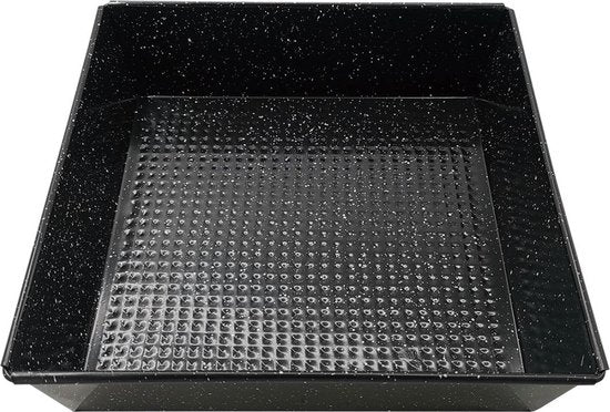 Kinghoff vierkante bakvorm 24 x 24 cm – antiaanbaklaag, 6 cm hoog – foto 3