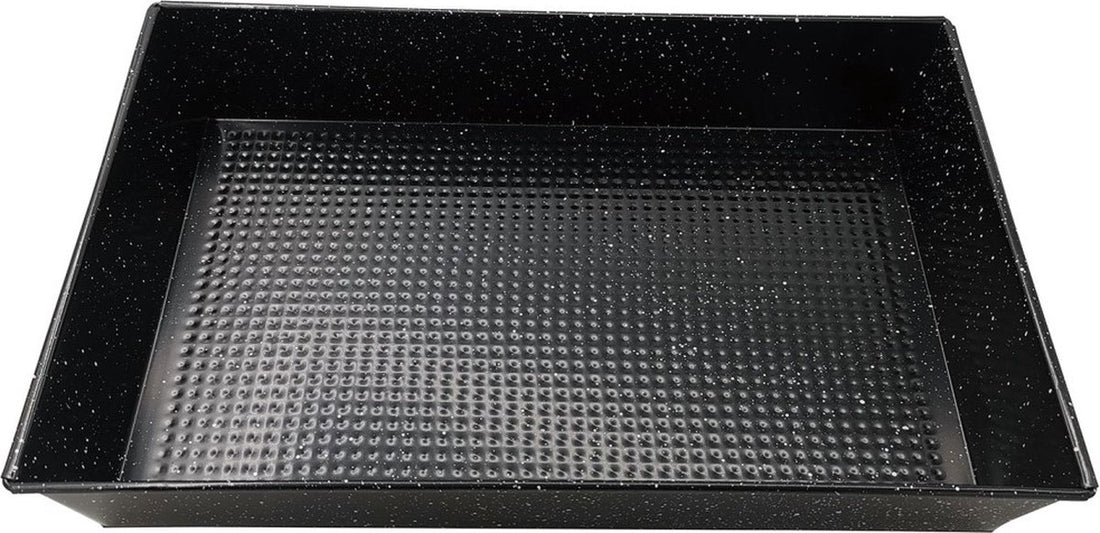 Kinghoff vierkante bakvorm met antiaanbaklaag – bakblik 39,5 x 23,8 cm
