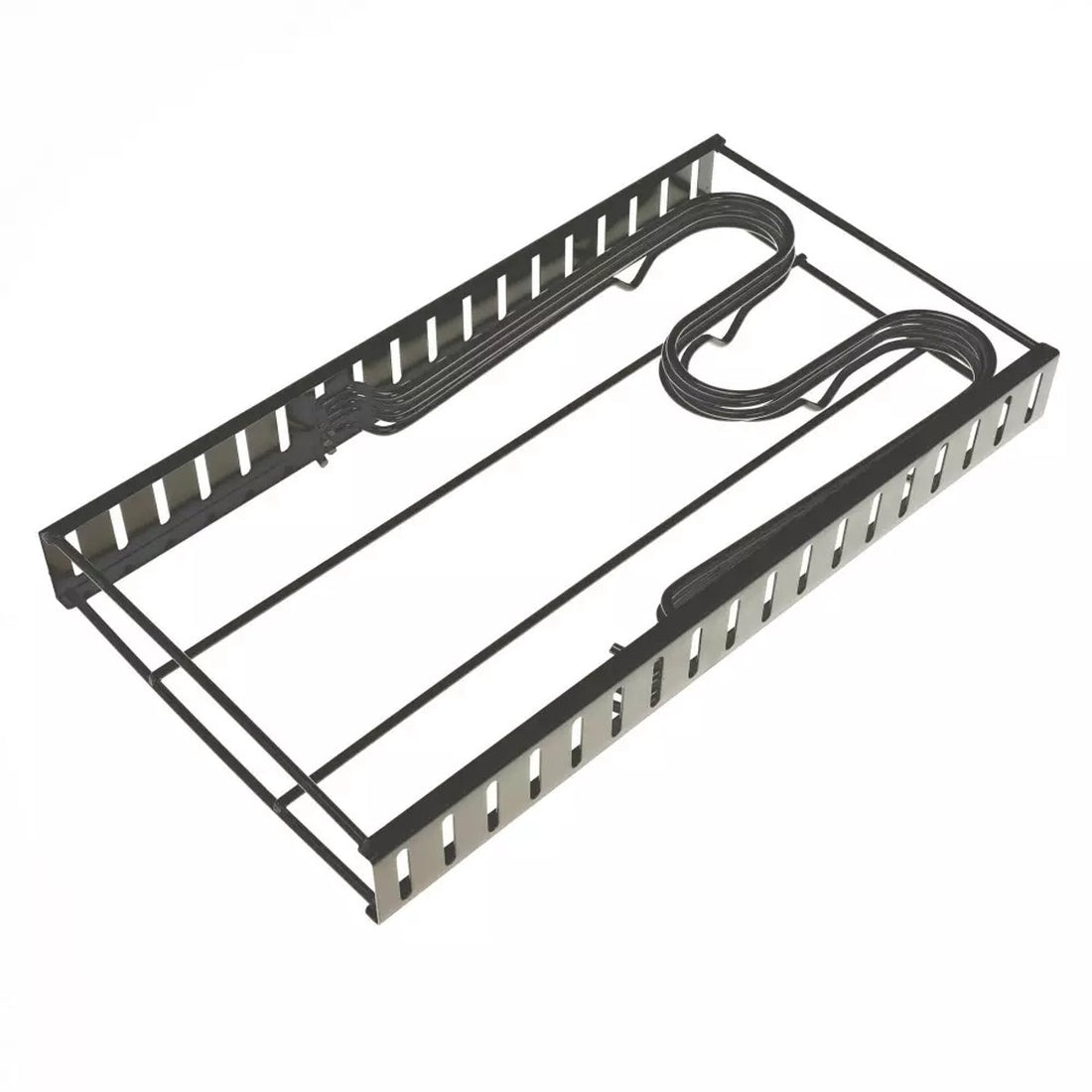 Kinghoff pannenorganizer KH1639 – 5 verstelbare vakken, zwart – foto 3