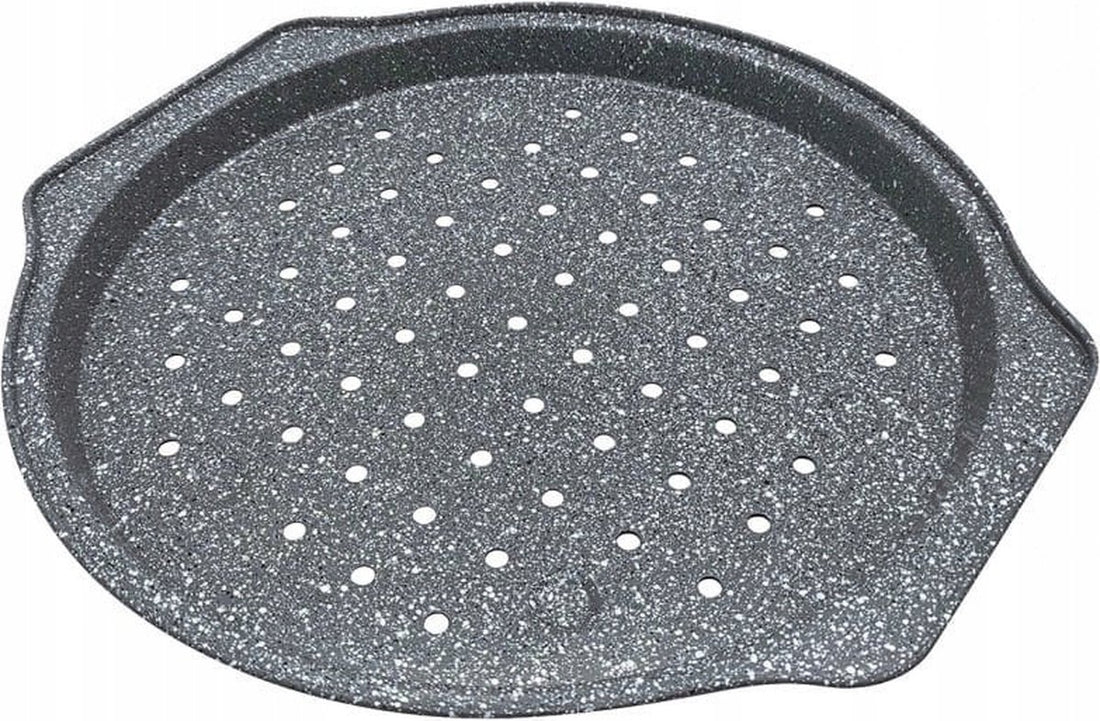 Klausberg bakvorm voor pizza, geperforeerd – 35 cm, gemarmerde antiaanbaklaag