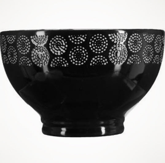 Bowl spotted flower Ø 13