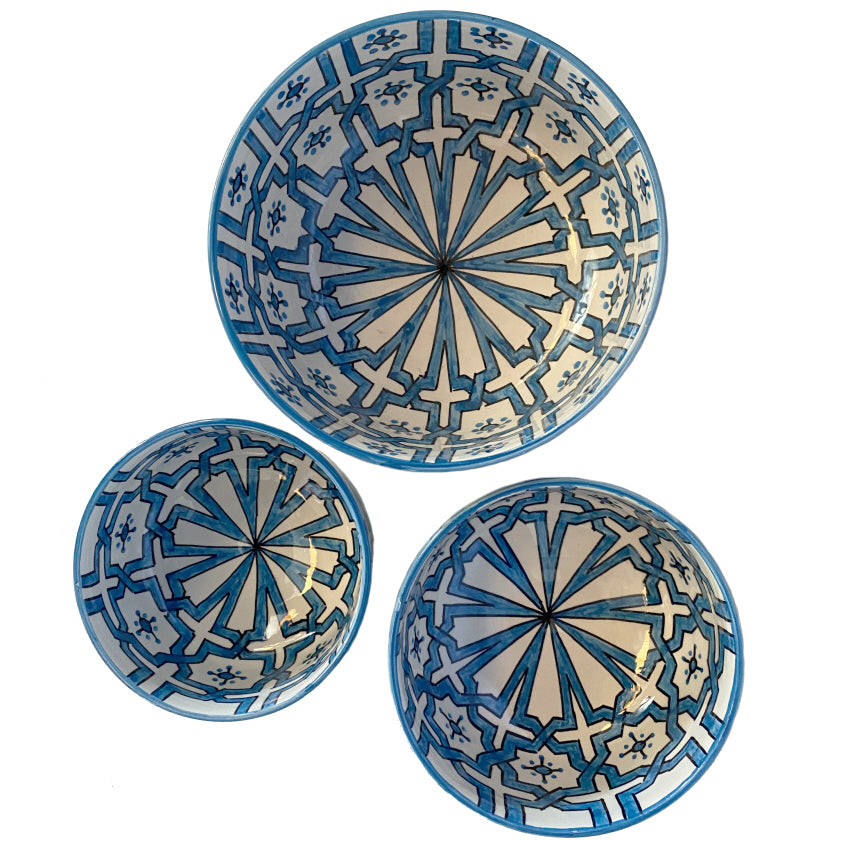 Handmade Moroccan ceramic bowl