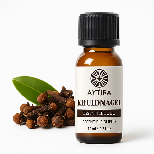Aytira kruidnagelolie – 100% pure essentiële olie, 10 ml met druppeldop