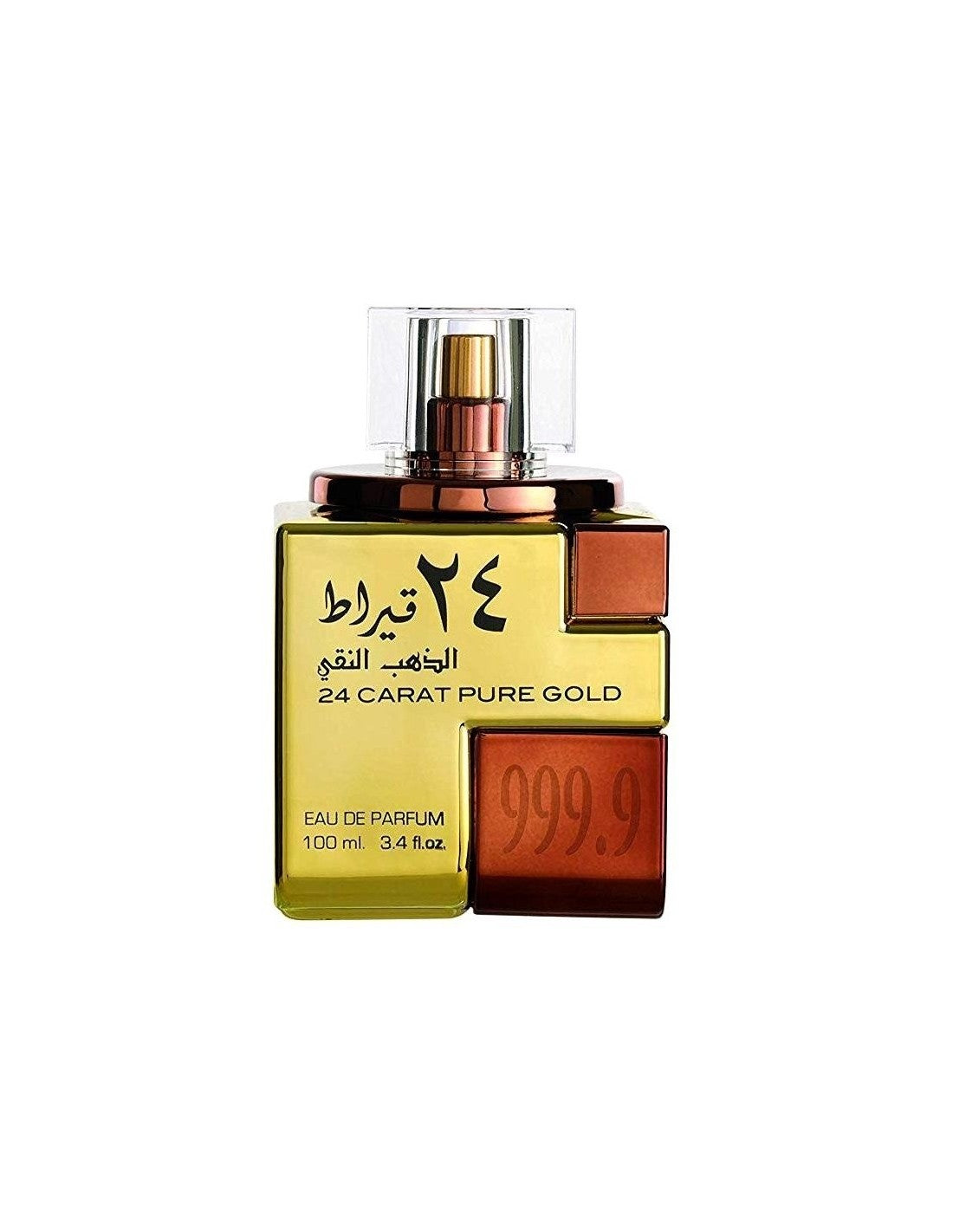 Lattafa 24 Carat Pure Gold eau de parfum 100 ml – oud, roos en vanille – foto 3