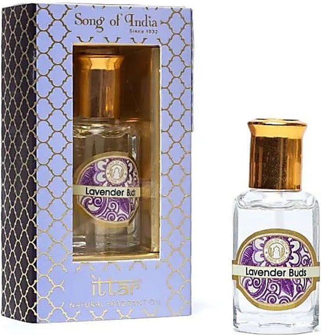 Song of India lavendel geurolie – ayurvedische parfumolie in roller, 10 ml
