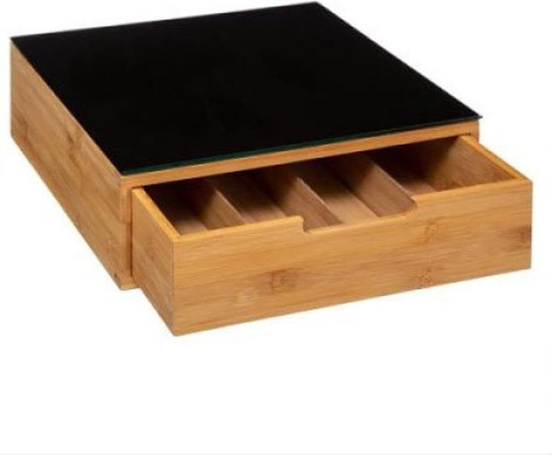 Luxury Coffee Capsule Holder - Bamboo