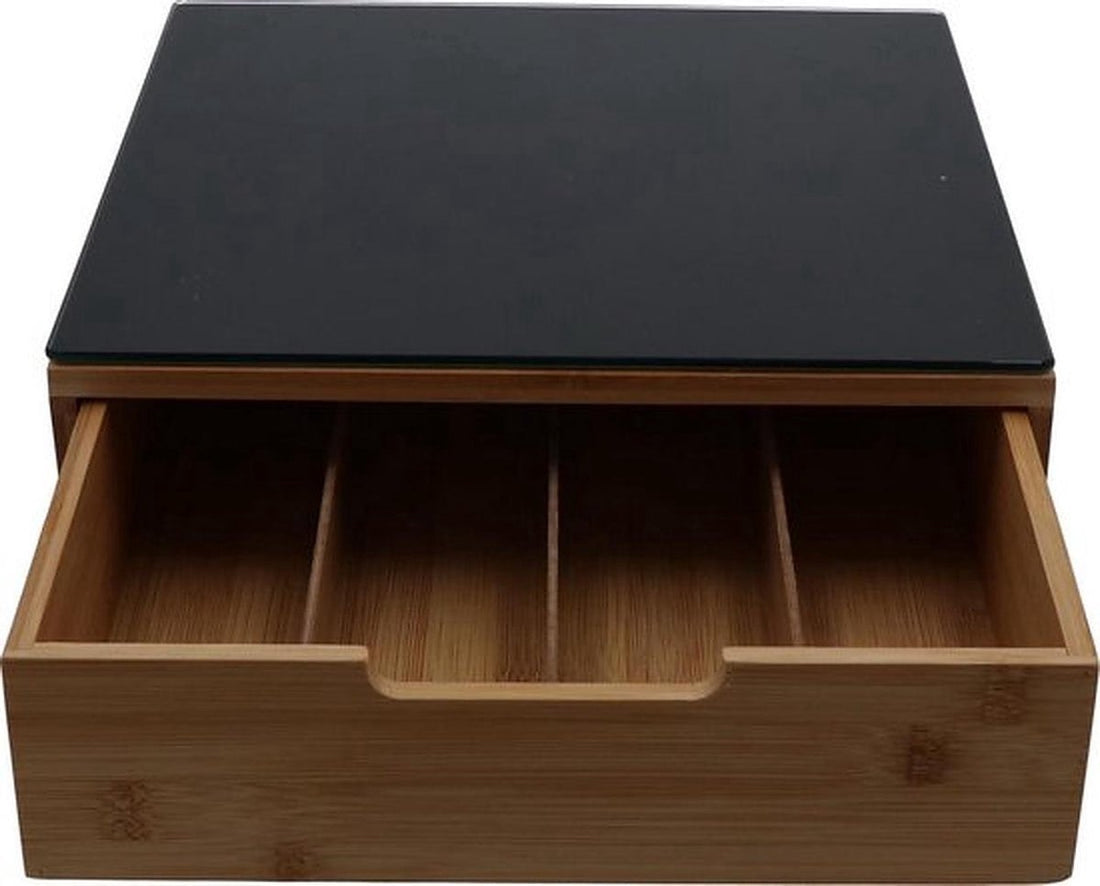 Luxury Coffee Capsule Holder - Bamboo