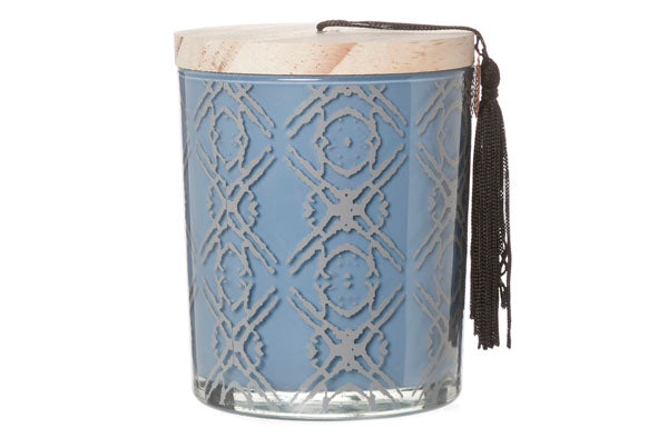 MAROKKAANSE POTICHE GRIJS BLAUW 9X11 CM