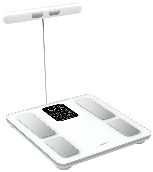 Klausberg Bluetooth personenweegschaal met handgrepen en lichaamsanalyse – foto 2