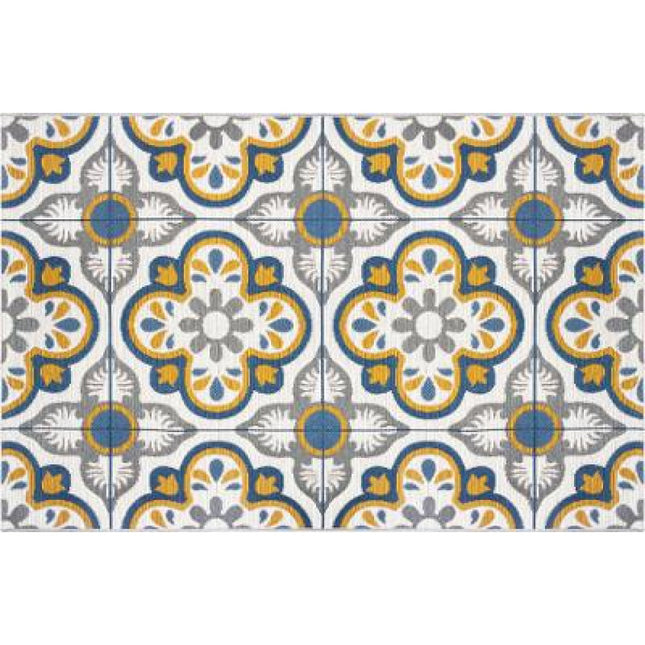 Vloerkleed met mozaïekmotief – oosters kleed van polypropyleen, 100 x 150 cm