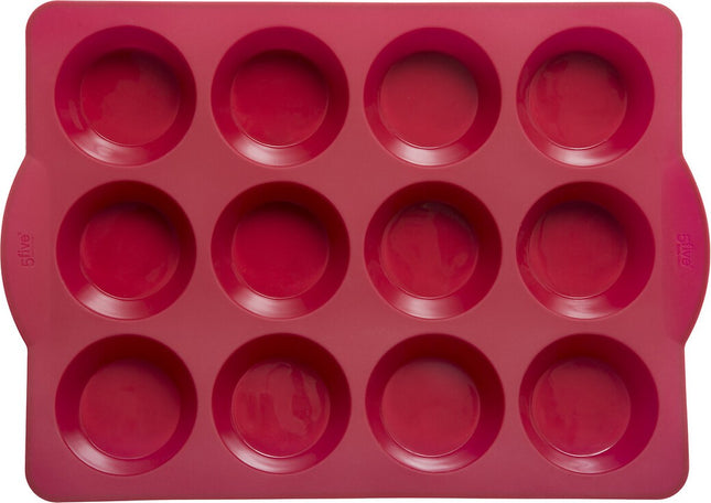 Siliconen muffinvorm met 12 vormen – 33 x 23,1 x 3,6 cm