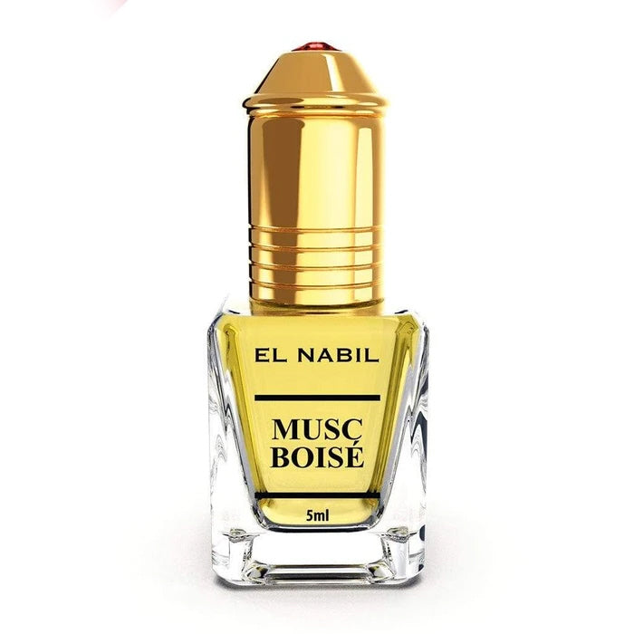 El Nabil Musc Boisé – parfumextract zonder alcohol, 5 ml