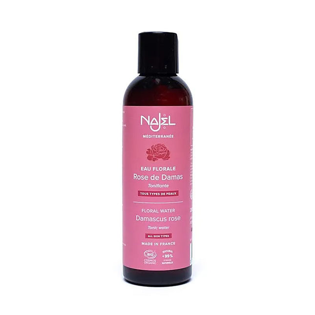 Najel Damascus Rose Hydrolat Organic – 200ml – 100% Organic Rose Water – Refreshing & Soothing