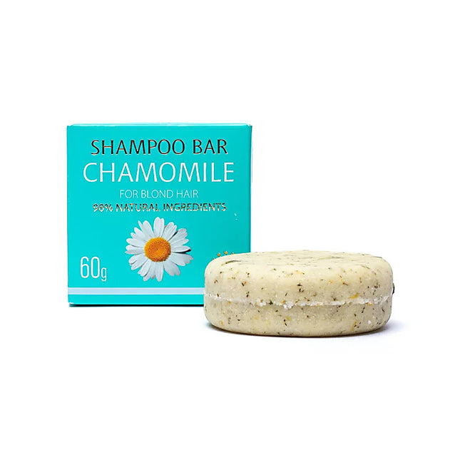 Saules shampoo bar kamille – vaste shampoo met bloemige geur, 60 gram